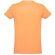 Camiseta manga corta personalizada en viscosa 190 g/m2 Thc Ankara Naranja coral detalle 3