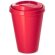 Vaso Frappe reutilizable rojo