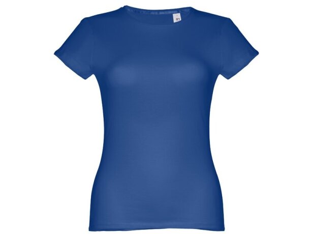 Camisetas manga corta THC Sofia 3XL para mujer algodón 100% 150 g/m2 Azul royal detalle 57