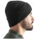 Gorro Carl unisex rPET negro