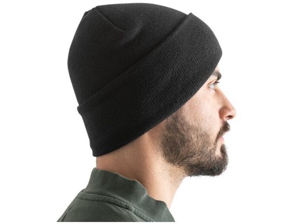 Gorro Carl unisex rPET negro