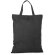 Bolsas de algodón promocionales Siena recicladas y plegables 38cm Negro detalle 8