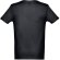 Camisetas mangas cortas poliéster unisex 150 g/m2 Thc Negro detalle 21