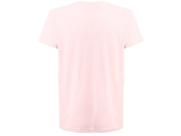 Camiseta manga corta original unisex algodón 150 g/m2 Thc Rosa pastel detalle 4