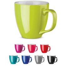 Tazas de porcelana Panthony hidroglaseada 450ml acabado brillante