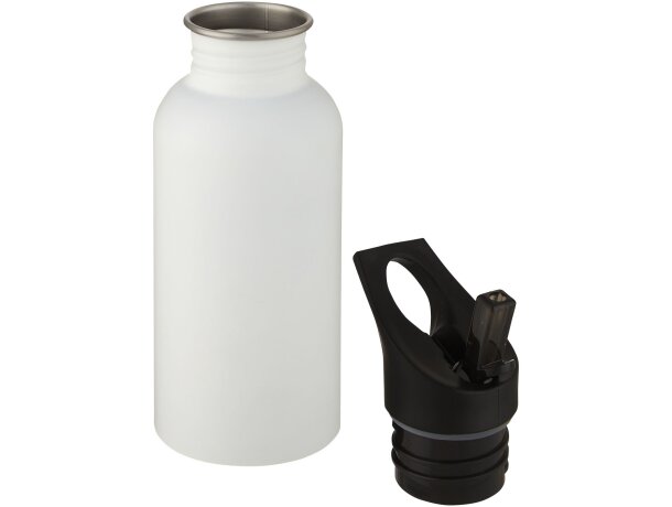 Bidón deportivo de 500 ml personalizado blanco