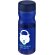 Bidón deportivo de 650 ml con tapa de rosca personalizado azul/azul