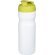 Baseline® Plus Bidón deportivo con tapa Flip de 650 ml personalizado blanco/lima