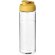 H2O Active® Vibe Bidón deportivo con tapa Flip de 850 ml personalizado transparente/amarillo