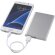 Powerbank delgada y ligera PEP con indicadores LED y 4000 mAh Plateado detalle 16