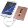 Powerbank delgada y ligera PEP con indicadores LED y 4000 mAh Rosa dorado detalle 27