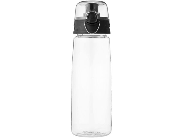 Botella para deporte con tapa abatible 700 ml personalizada personalizado transparente claro