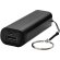 Powerbank de 1200 mAh Span con llavero y cable USB a micro USB