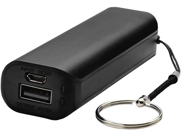 Powerbank de 1200 mAh Span con llavero y cable USB a micro USB Lima detalle 30