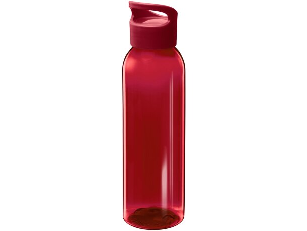 Botella de 650 ml con tapa de rosca personalizada personalizado rojo