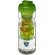 H2O Active® Base Bidón deportivo e infusor con Tapa Flip de 650 ml personalizado transparente/lima