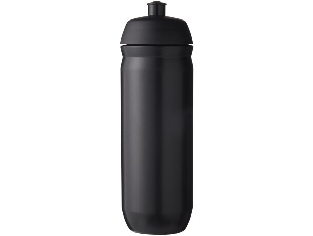 Bidón deportivo de 750 ml &quot;HydroFlex&quot; personalizado negro intenso/negro intenso