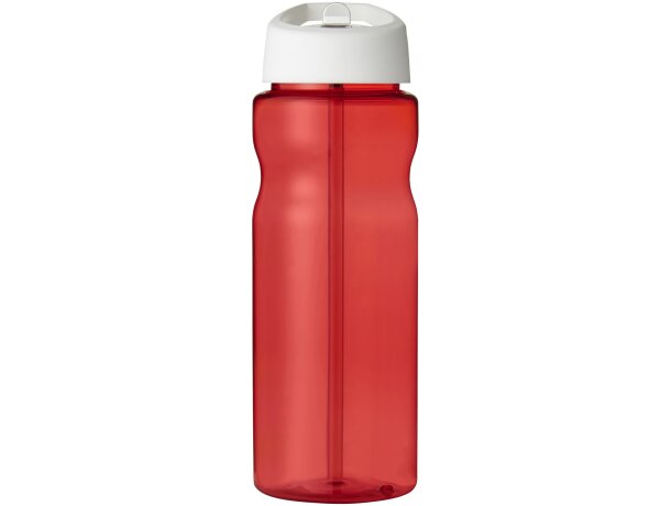 Bidón deportivo &quot;H2O Active® Base Tritan™&quot; de 650 ml personalizado rojo/blanco