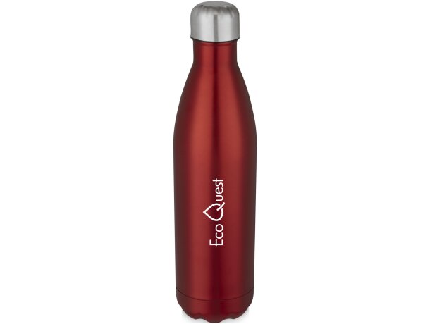 Botellas promocionales Cove de acero inoxidable 750ml sin BPA Rojo detalle 5