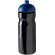 H2O Active® Base Bidón deportivo con Tapa Dome de 650 ml personalizado negro intenso/azul