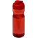 Bidón deportivo de 650 ml con tapa Flip personalizado rojo/rojo