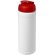 Baseline® Plus Bidón deportivo con Tapa Flip de 750 ml personalizado blanco/rojo