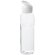 Botella de 650 ml con tapa de rosca personalizada personalizada blanco