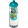 H2O Active® Base Bidón deportivo e infusor con Tapa Dome de 650 ml personalizado transparente/azul aqua