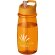 H2O Active® Pulse Bidón deportivo con tapa con boquilla de 600 ml personalizado naranja