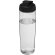 H2O Active® Tempo Bidón deportivo con Tapa Flip de 700 ml personalizado transparente/negro intenso