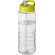 H2O Active® Treble Bidón deportivo con tapa con boquilla de 750 ml personalizado transparente/lima