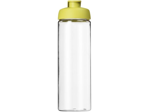 H2O Active® Vibe Bidón deportivo con tapa Flip de 850 ml personalizado transparente/lima