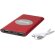 Powerbank de 8000 mAh Juice con carga inalámbrica y carcasa de aluminio Rojo detalle 7