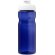 Bidón deportivo de 650 ml con tapa Flip personalizado azul/blanco