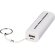 Powerbank de 1200 mAh Span con llavero y cable USB a micro USB Blanco detalle 8