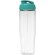 H2O Active® Tempo Bidón deportivo con Tapa Flip de 700 ml personalizado transparente/azul aqua