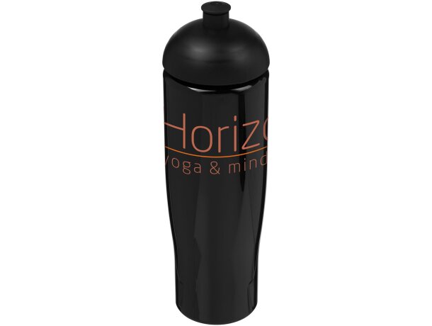 H2O Active® Tempo Bidón deportivo con Tapa Dome de 700 ml personalizado negro intenso