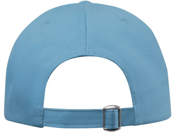 Gorra sandwich reciclada de 6 paneles GRS Topaz Azul nxt detalle 9