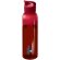 Botella de 650 ml con tapa de rosca personalizada personalizado rojo