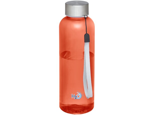 Bidón deportivo de 500 ml de Tritan™ personalizado rojo transparente