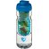 H2O Active® Base Bidón deportivo e infusor con Tapa Flip de 650 ml personalizado transparente/azul aqua