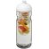 H2O Active® Base Bidón deportivo e infusor con Tapa Dome de 650 ml personalizado transparente/blanco