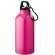 Cantimplora de aluminio con mosquetón 350 ml personalizada personalizada rosa neón