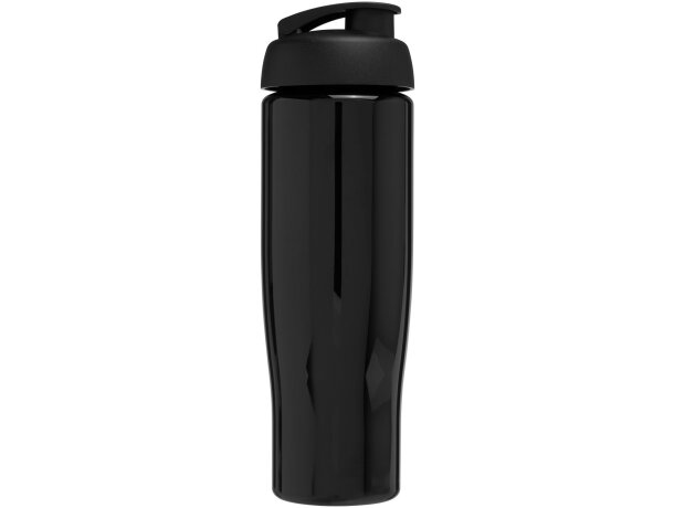 H2O Active® Tempo Bidón deportivo con Tapa Flip de 700 ml personalizado negro intenso