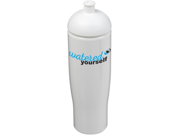 H2O Active® Tempo Bidón deportivo con Tapa Dome de 700 ml personalizado blanco