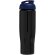 H2O Active® Tempo Bidón deportivo con Tapa Flip de 700 ml personalizado negro intenso/azul