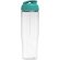 H2O Active® Tempo Bidón deportivo con Tapa Flip de 700 ml personalizado transparente/azul aqua