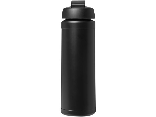 Baseline® Plus Bidón deportivo con Tapa Flip de 750 ml personalizado negro intenso