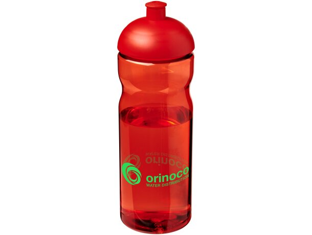 H2O Active® Base Bidón deportivo con Tapa Dome de 650 ml personalizado rojo