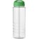 H2O Active® Treble Bidón deportivo con tapa con boquilla de 750 ml personalizado transparente/verde